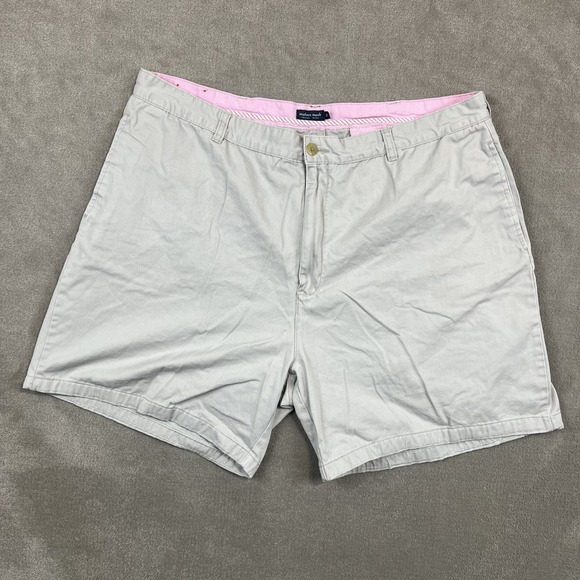 Southern Marsh Preppy Chino Shorts 42 Khaki 100% Cotton Coastal Old Money Golf — photo 2
